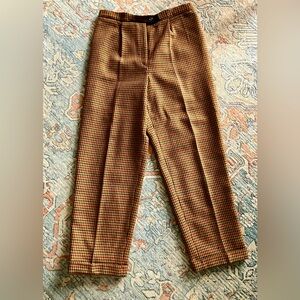 Talbots Petites wool houndstooth pants. Size 8. Excellent condition.